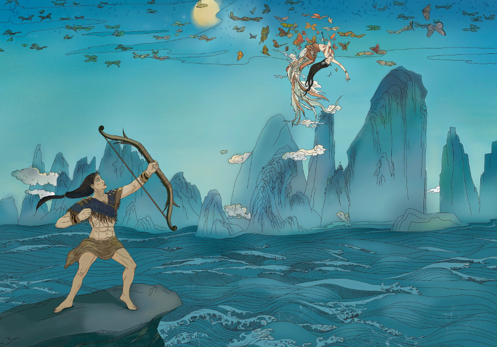 廪君和盐水女神的故事(盐水女神与廪君的故事)