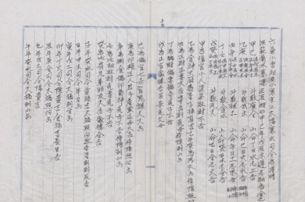 文章标题-1 手抄本风水择吉古籍《选择增解通书》