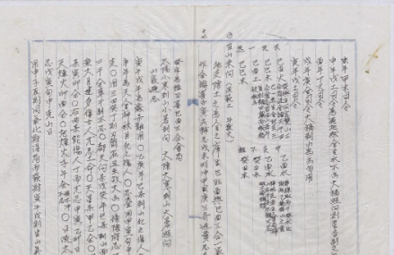 文章标题-1 手抄本风水择吉古籍《选择增解通书》