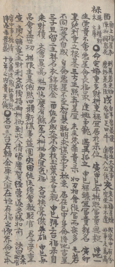 文章标题-1 古朝鲜馆藏紫微斗数古籍《玄藪》