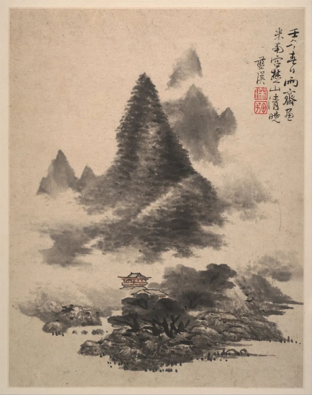 仿古山水册合集赏析