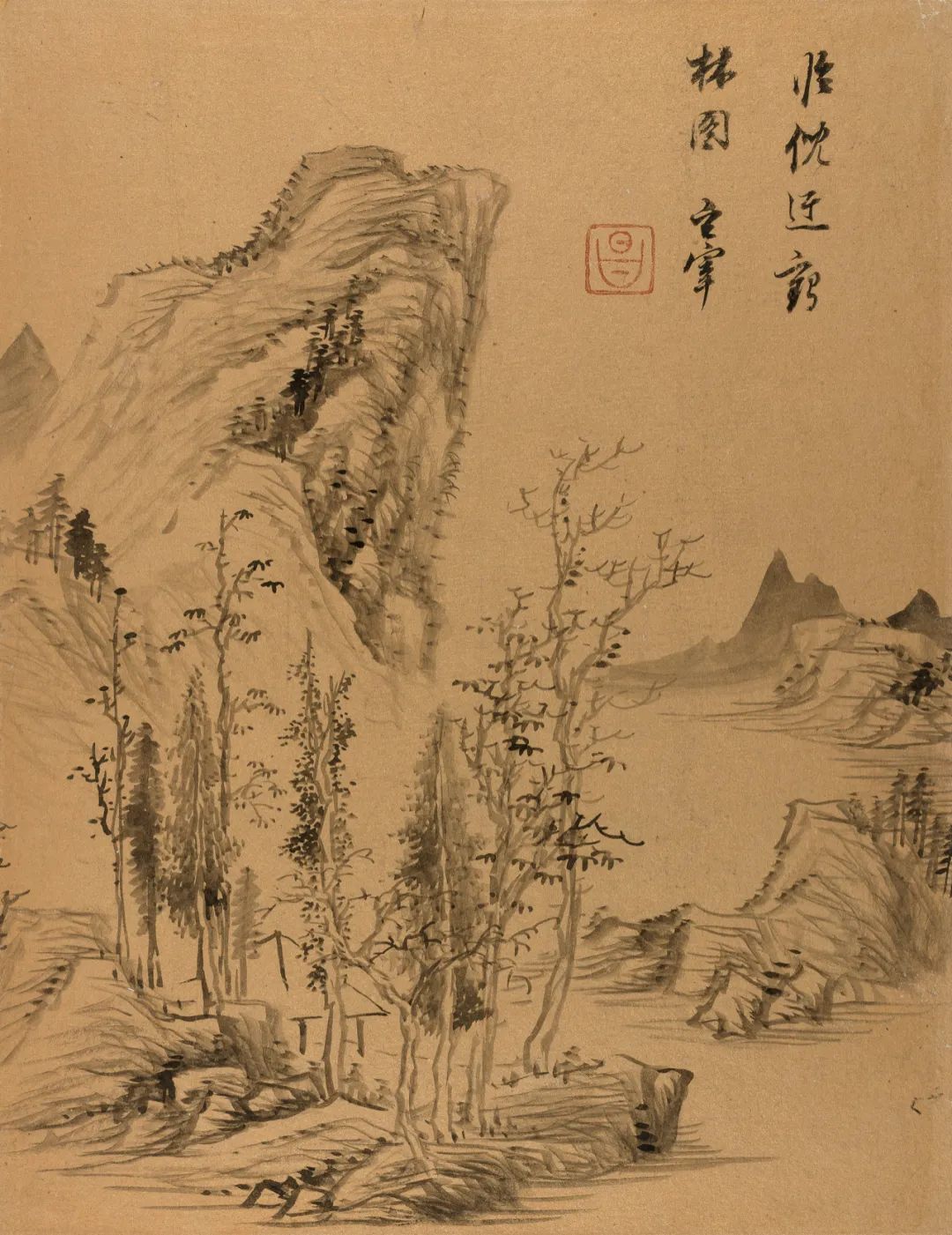 仿古山水册合集赏析