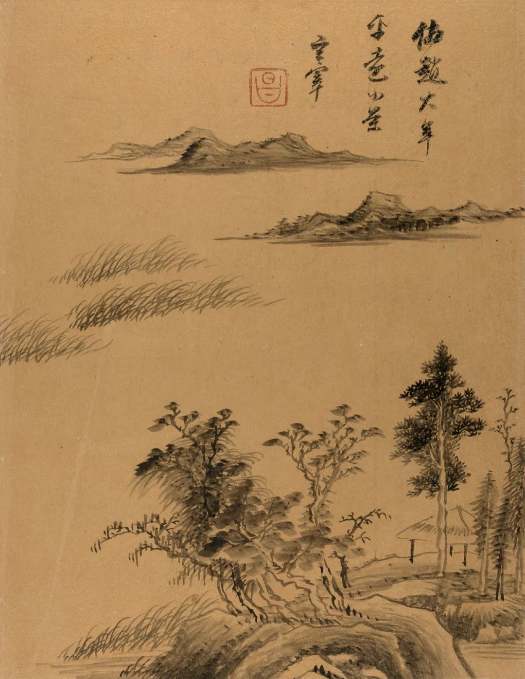 仿古山水册合集赏析
