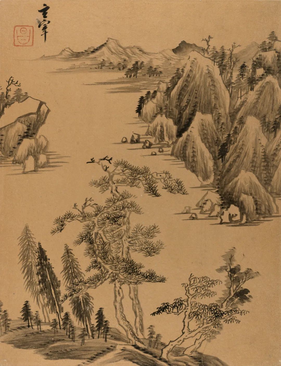 仿古山水册合集赏析