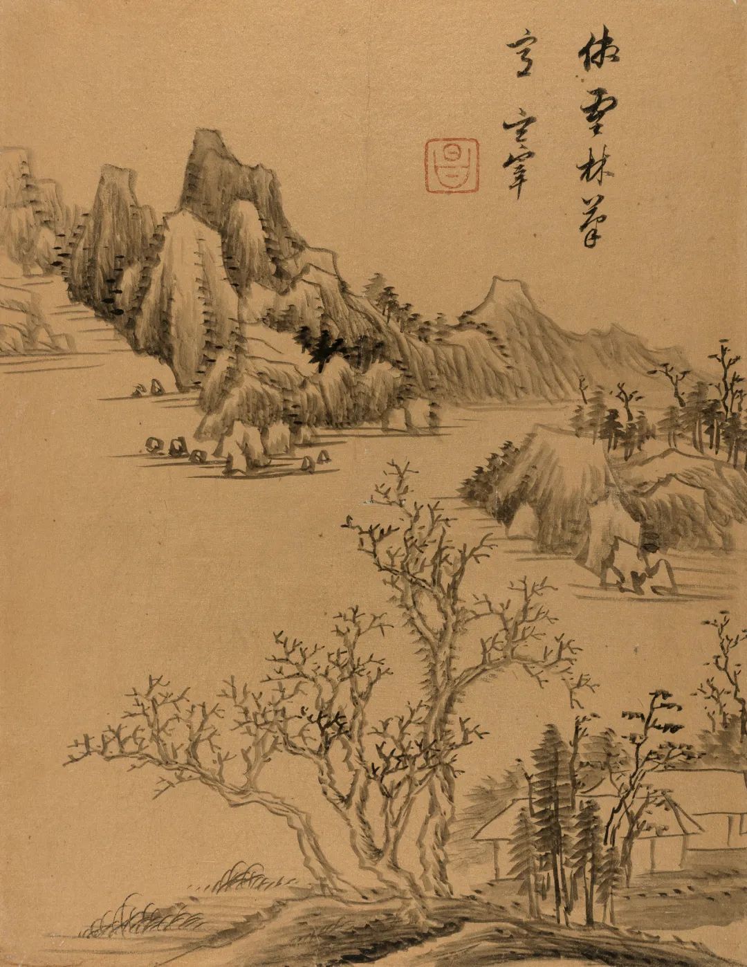 仿古山水册合集赏析