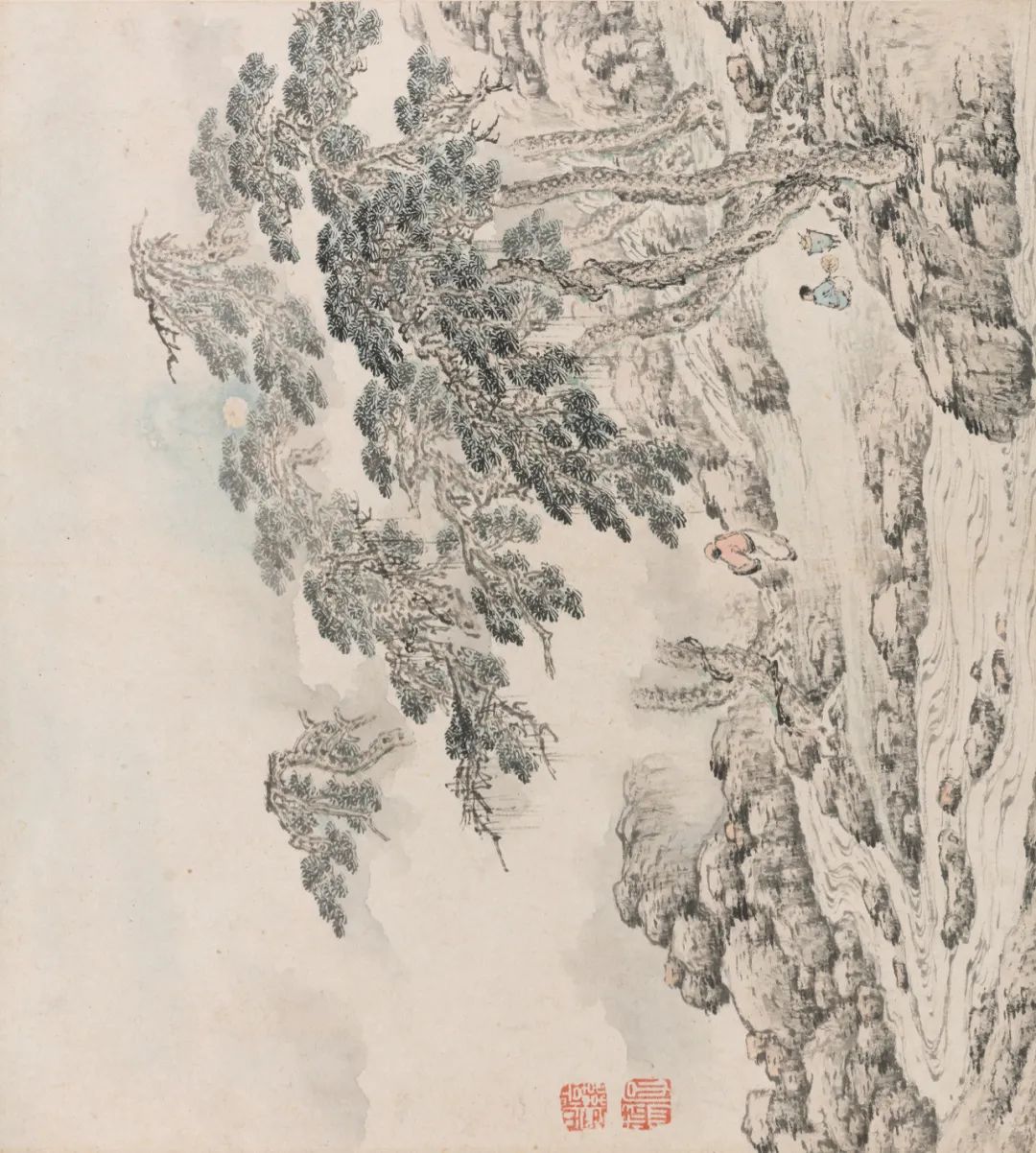 仿古山水册合集赏析