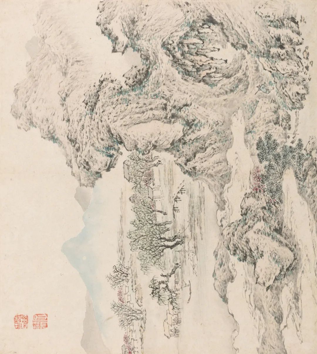 仿古山水册合集赏析