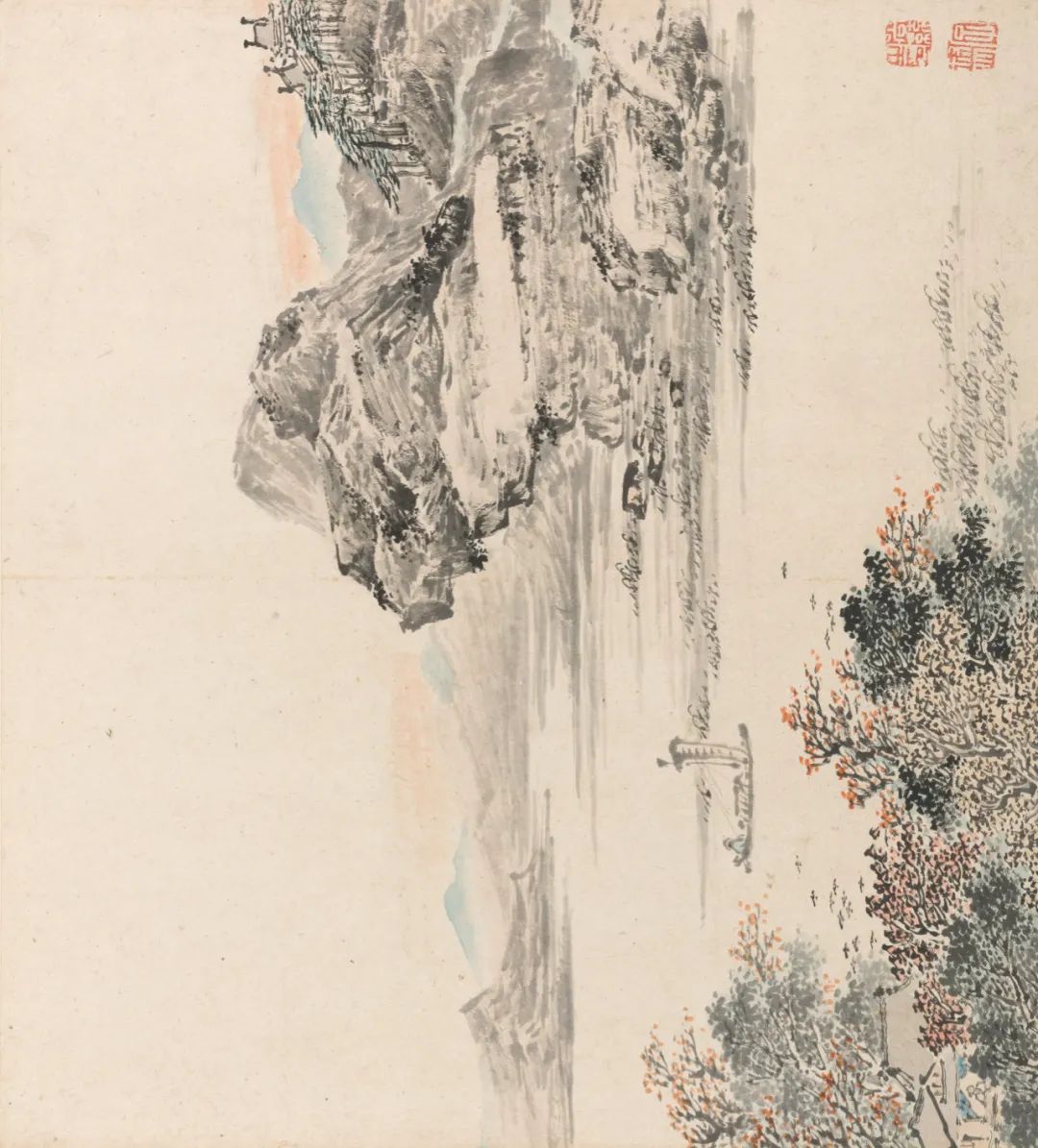 仿古山水册合集赏析