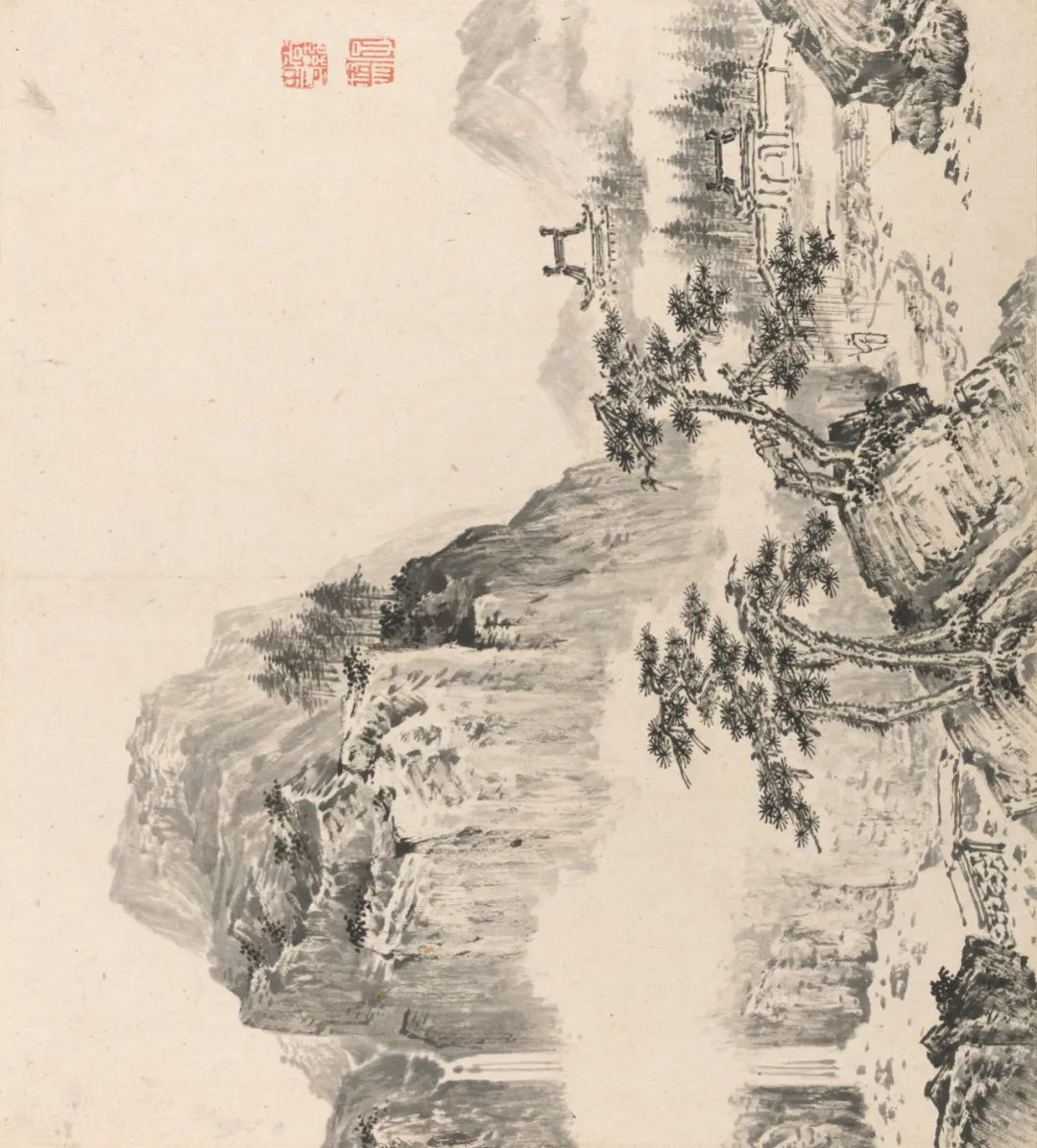 仿古山水册合集赏析