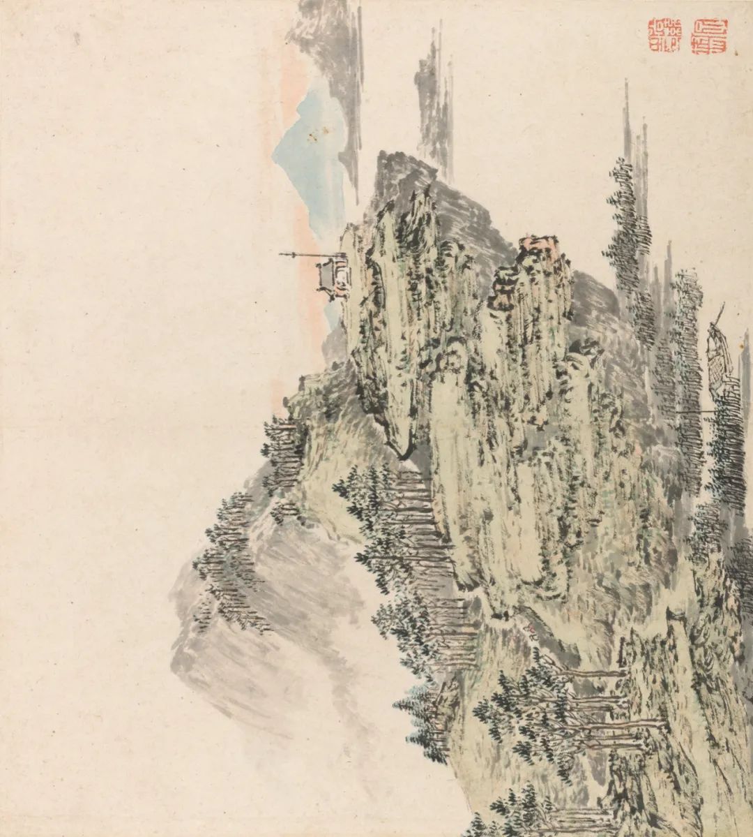 仿古山水册合集赏析