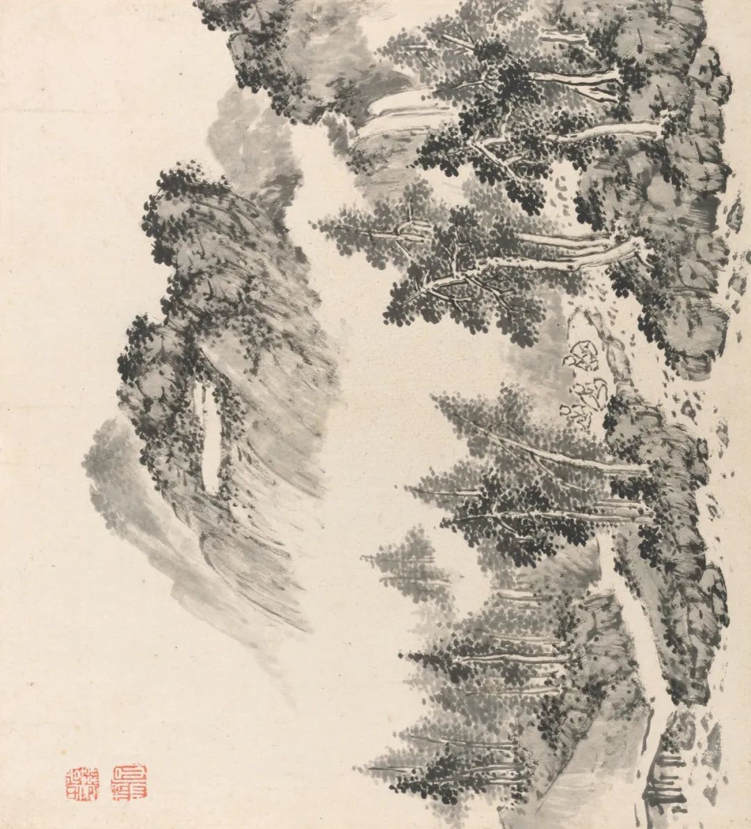 仿古山水册合集赏析