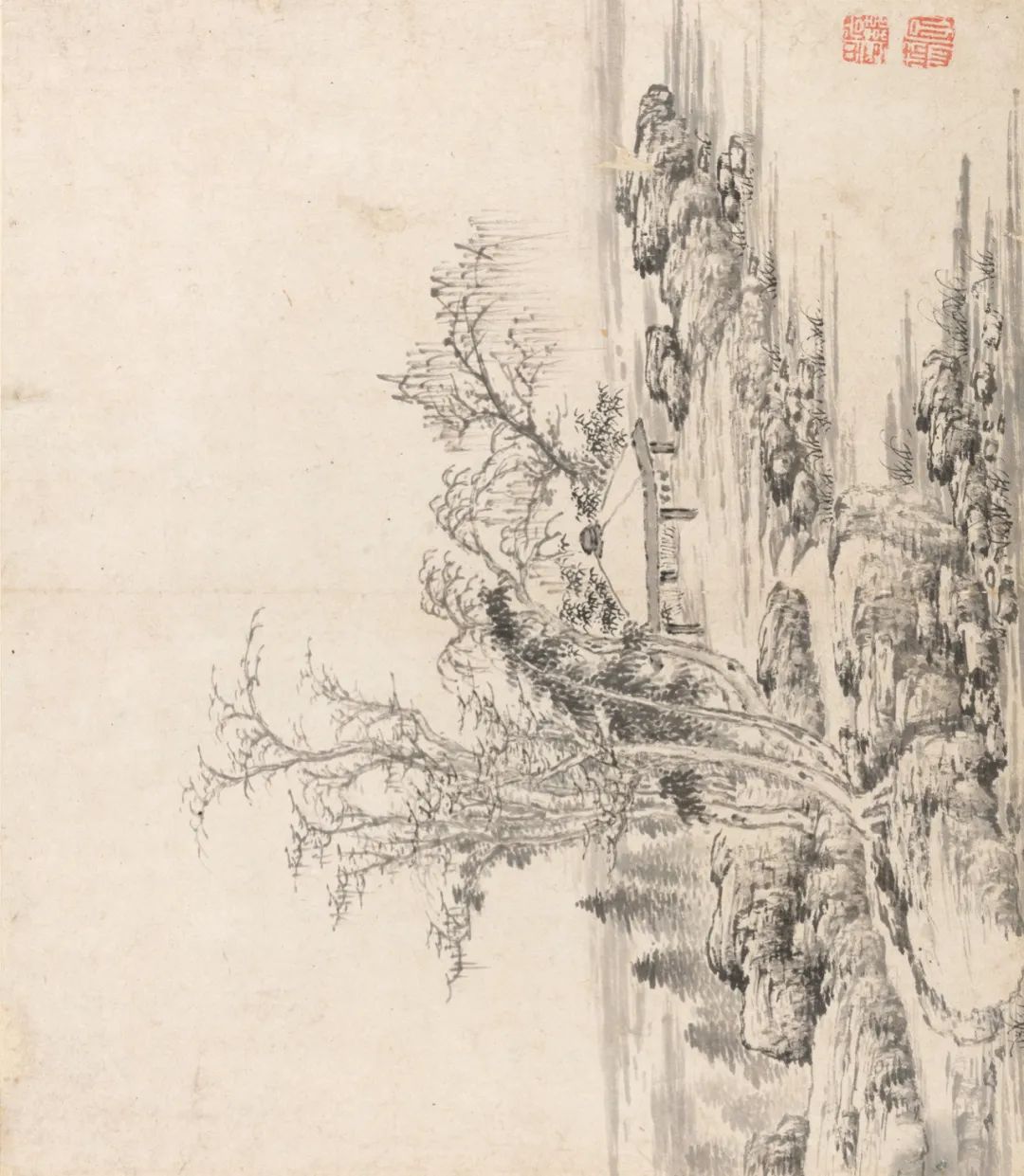 仿古山水册合集赏析