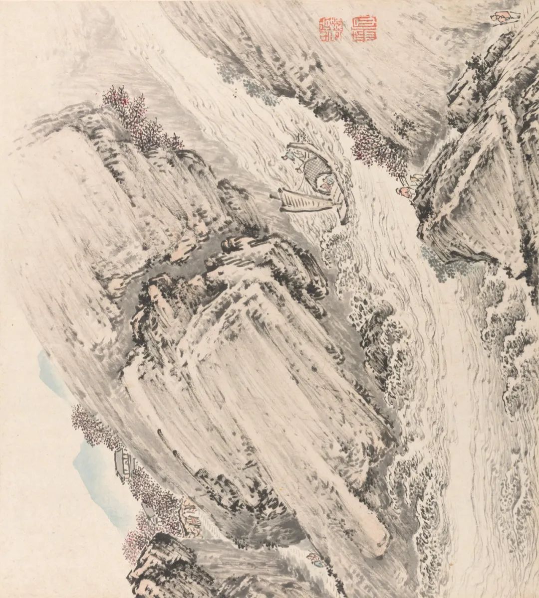 仿古山水册合集赏析