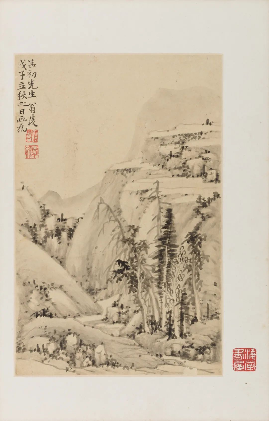 仿古山水册合集赏析