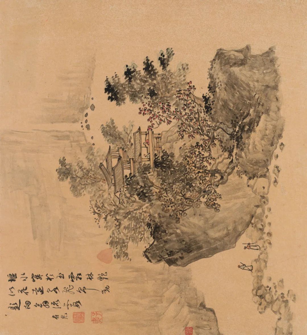 仿古山水册合集赏析