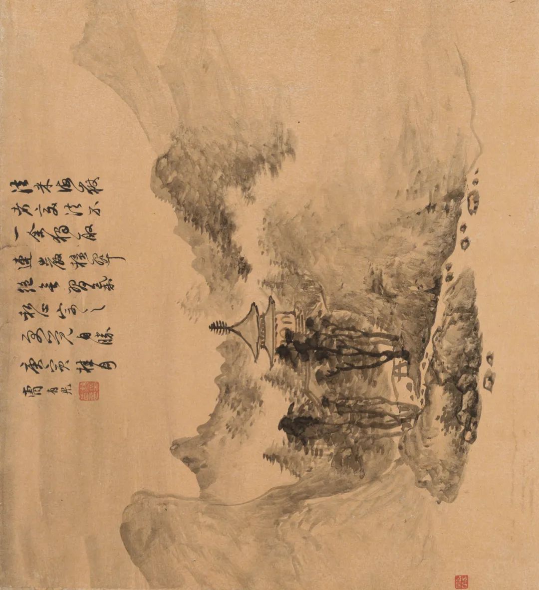 仿古山水册合集赏析