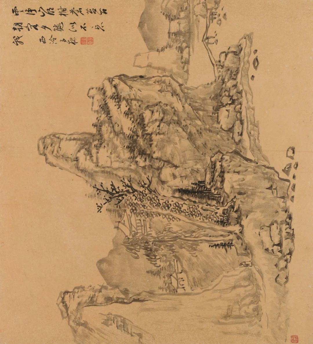 仿古山水册合集赏析