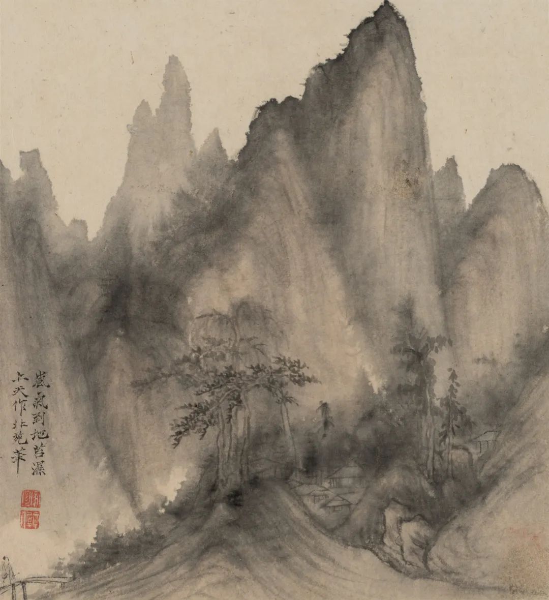 仿古山水册合集赏析