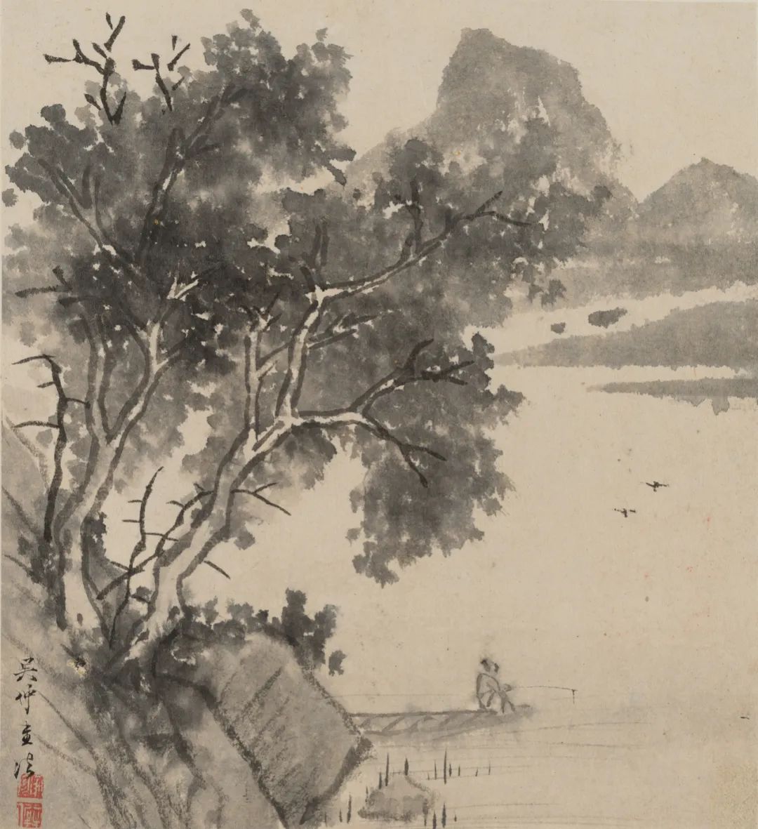 仿古山水册合集赏析