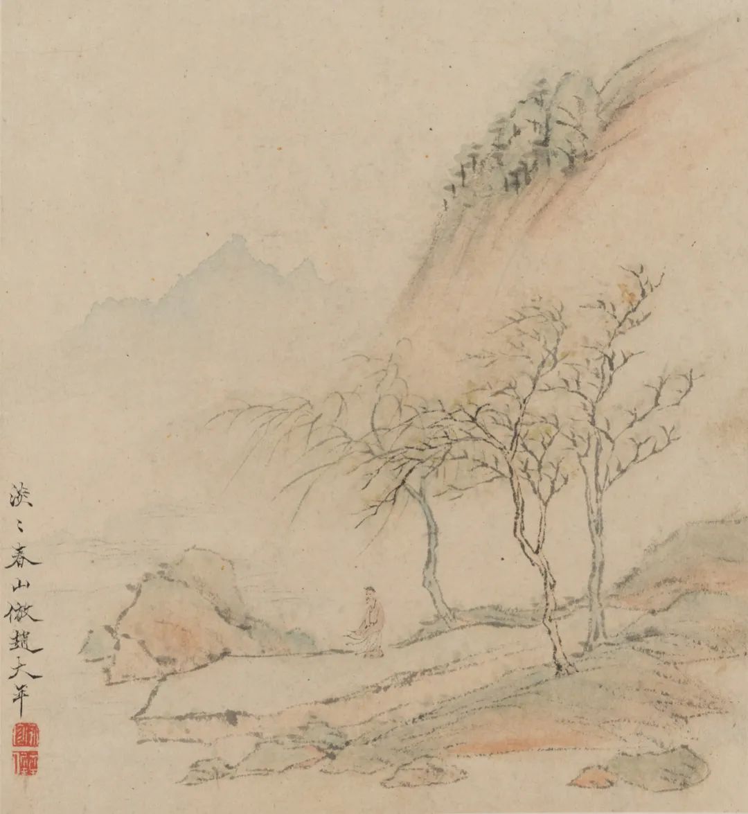 仿古山水册合集赏析