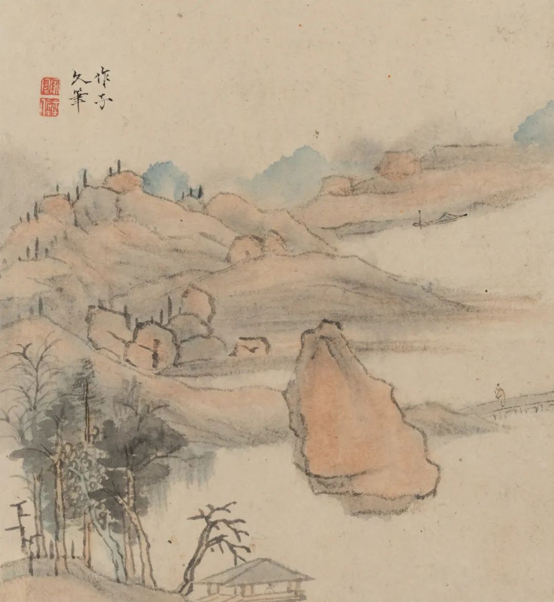 仿古山水册合集赏析