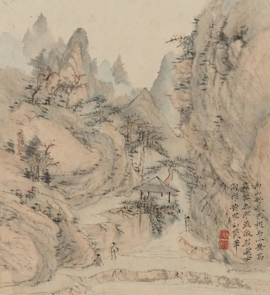 仿古山水册合集赏析