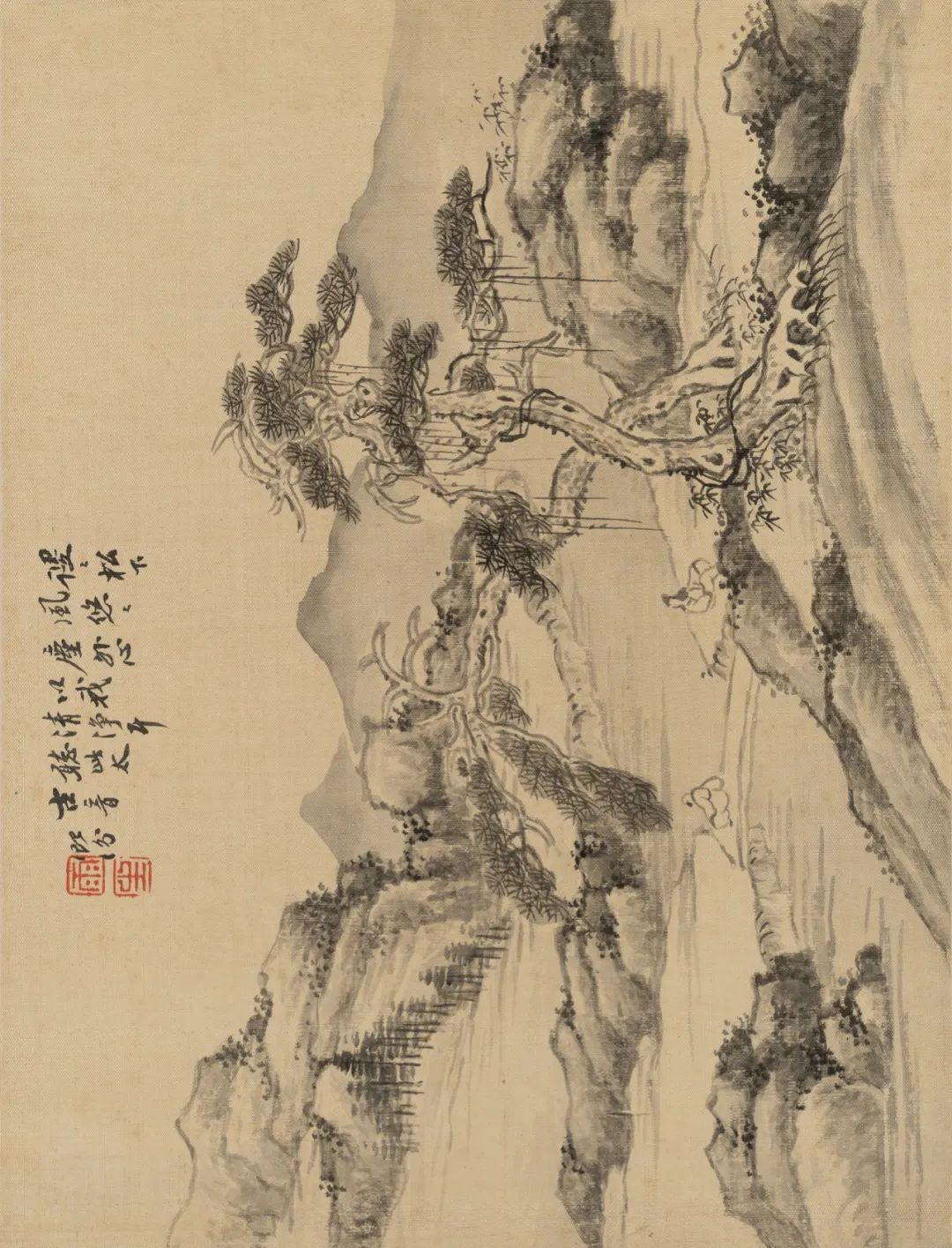 仿古山水册合集赏析