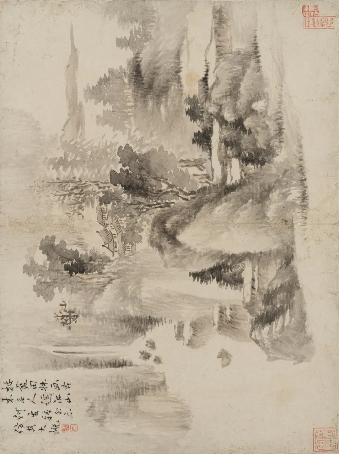 仿古山水册合集赏析