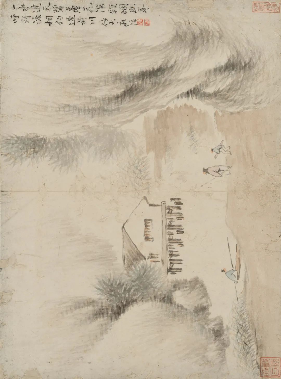 仿古山水册合集赏析