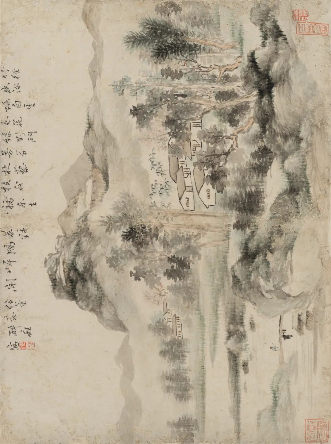 仿古山水册合集赏析