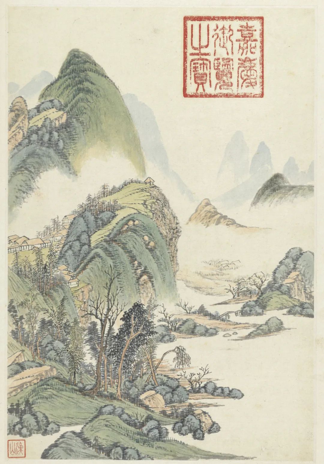 仿古山水册合集赏析