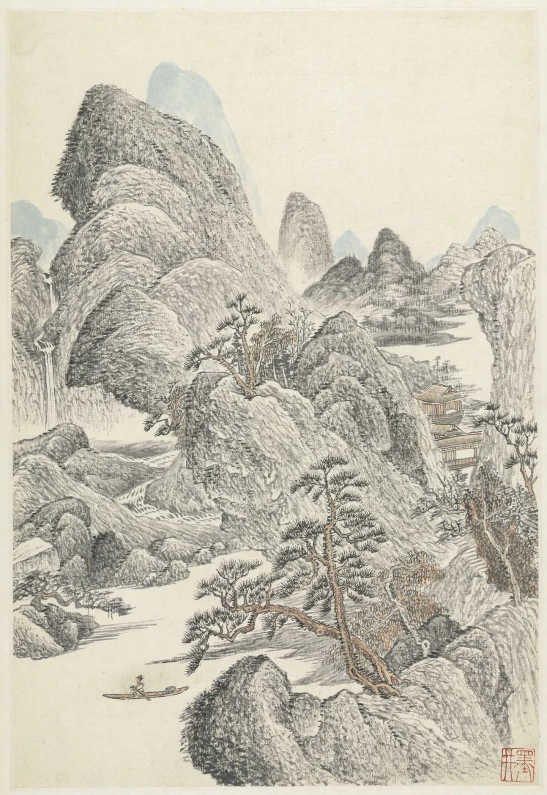 仿古山水册合集赏析