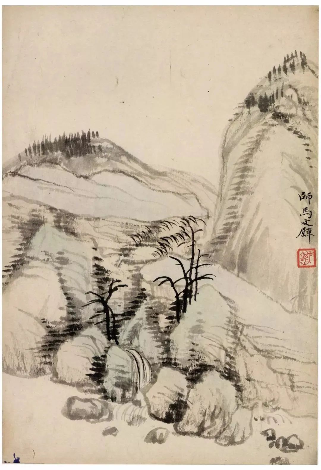 仿古山水册合集赏析