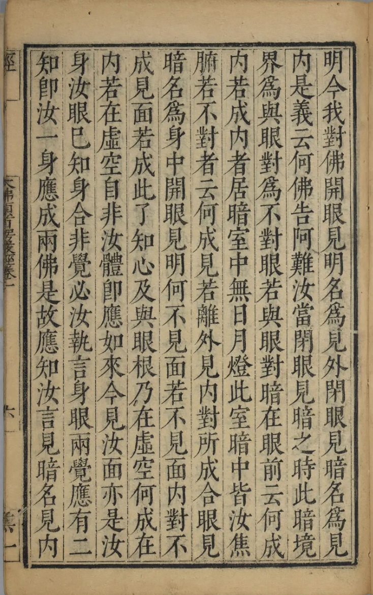 文章标题-11 大佛顶如来密因修证了义诸菩萨万行首楞严经卷第一