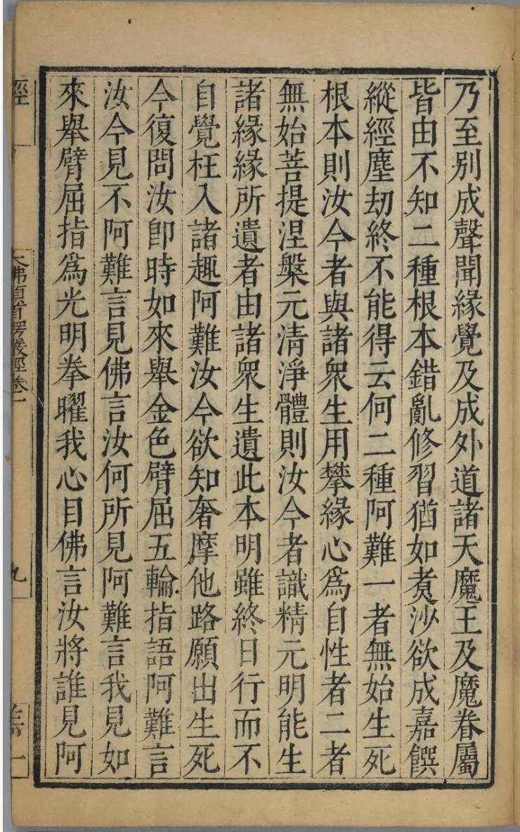文章标题-17 大佛顶如来密因修证了义诸菩萨万行首楞严经卷第一