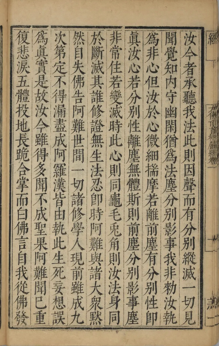 文章标题-20 大佛顶如来密因修证了义诸菩萨万行首楞严经卷第一