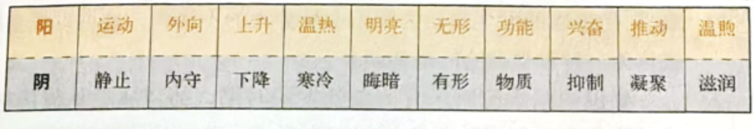 《素问·阴阳应象大论》阴阳学说