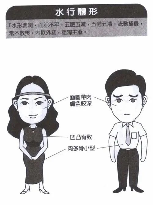 五行面相学，你是哪种体型？