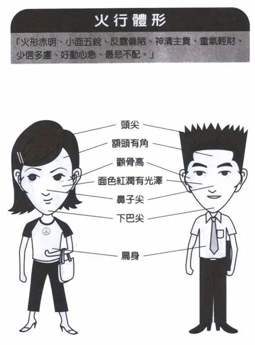 五行面相学，你是哪种体型？