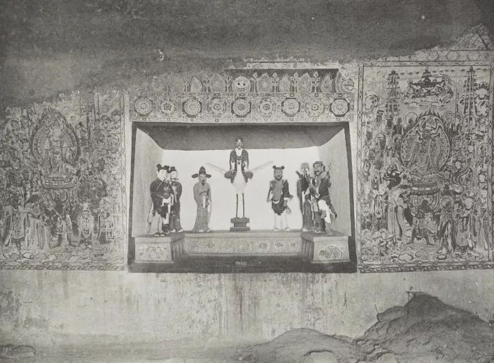 法国人拍下1908年被破坏之前的敦煌莫高窟，极大视觉震撼！
