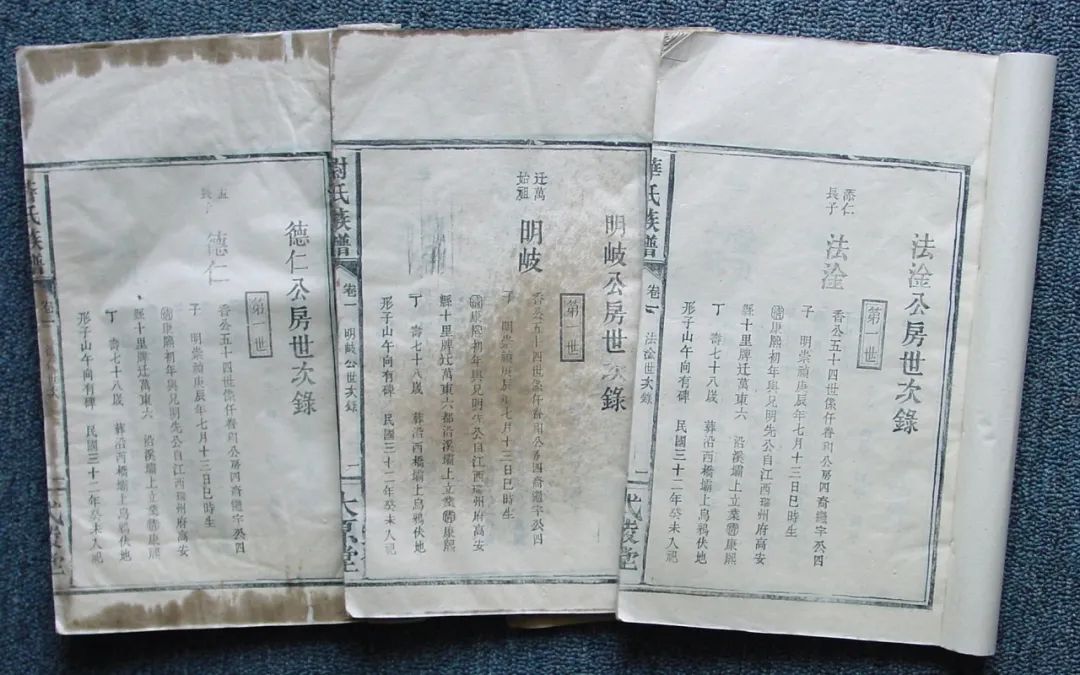 家谱中的“假谱”与辨伪