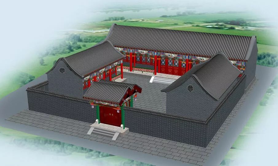 藏风聚气，环抱有情！