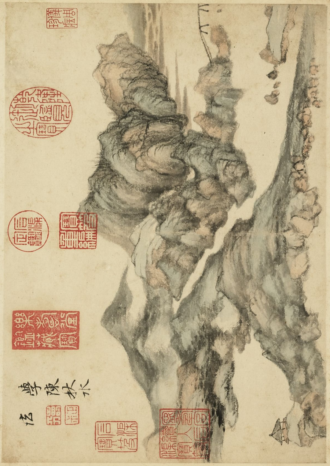 仿古山水册合集赏析