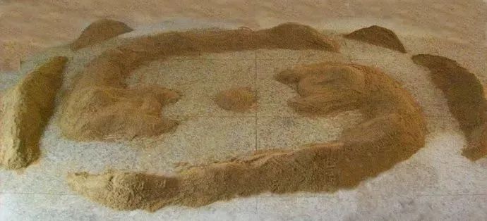 文章标题-3 风水学——教你认识风水宝地,模拟沙盘图