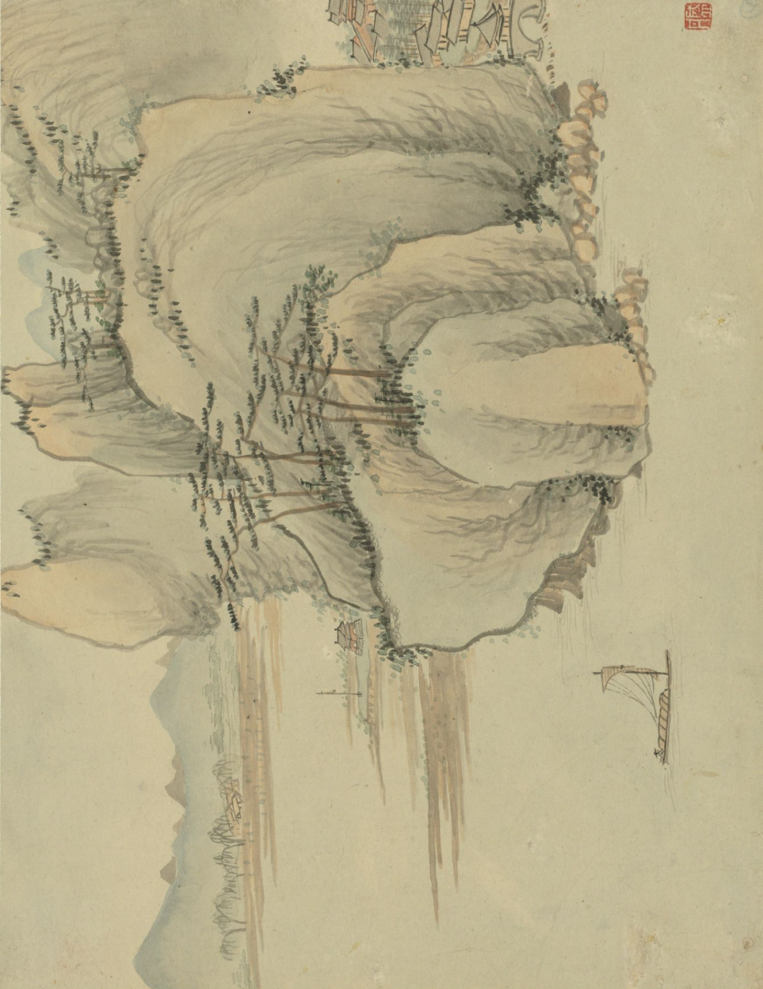 仿古山水册合集赏析