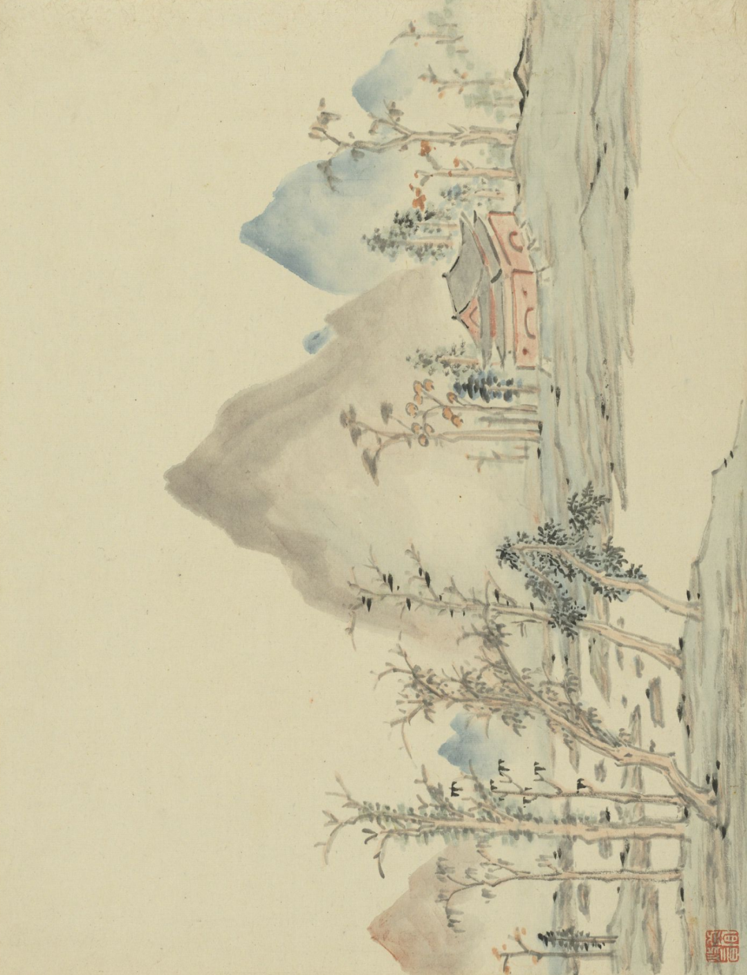 仿古山水册合集赏析