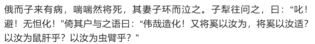 生死观-《庄子.大宗师 》