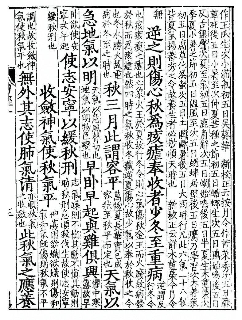 文章标题-3 四气调神大论篇第二
