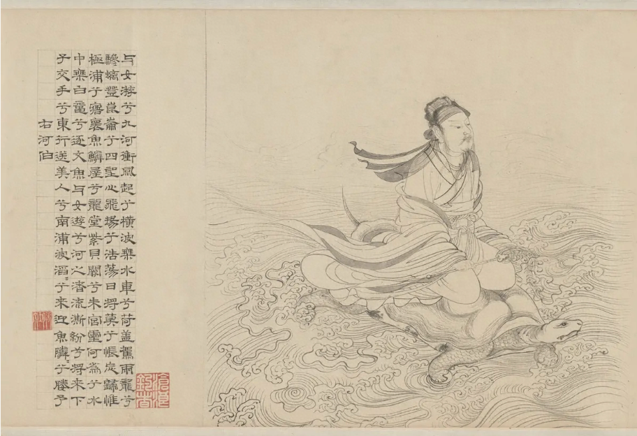 文章标题-8 《九歌图卷》楚辞 · 九歌 · 其一 · 东皇太一