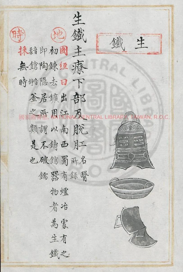 中国古代最大的一部彩色本草图谱《本草品汇精要》